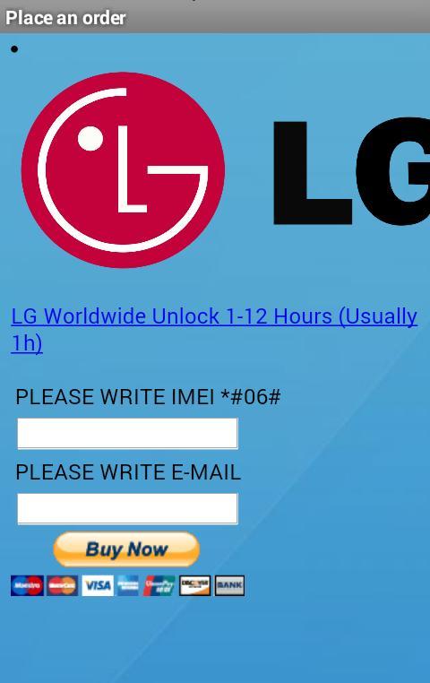 Lg P500h Unlock Code Free